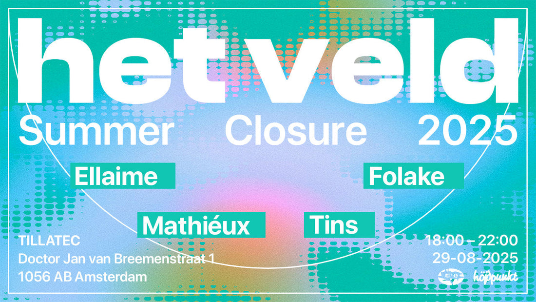 het veld @ TILLATEC Summer Closure Blockparty